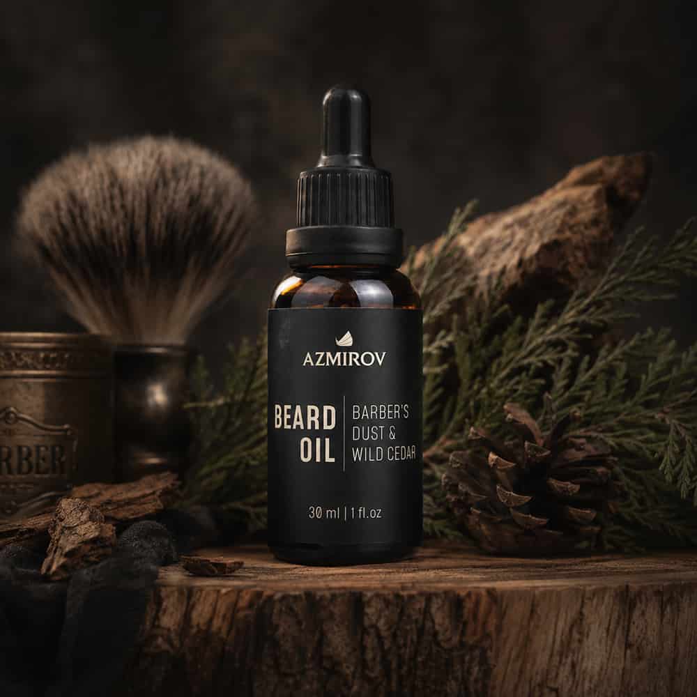 Barber's Dust & Wild Cedar Beard Oil 30ml